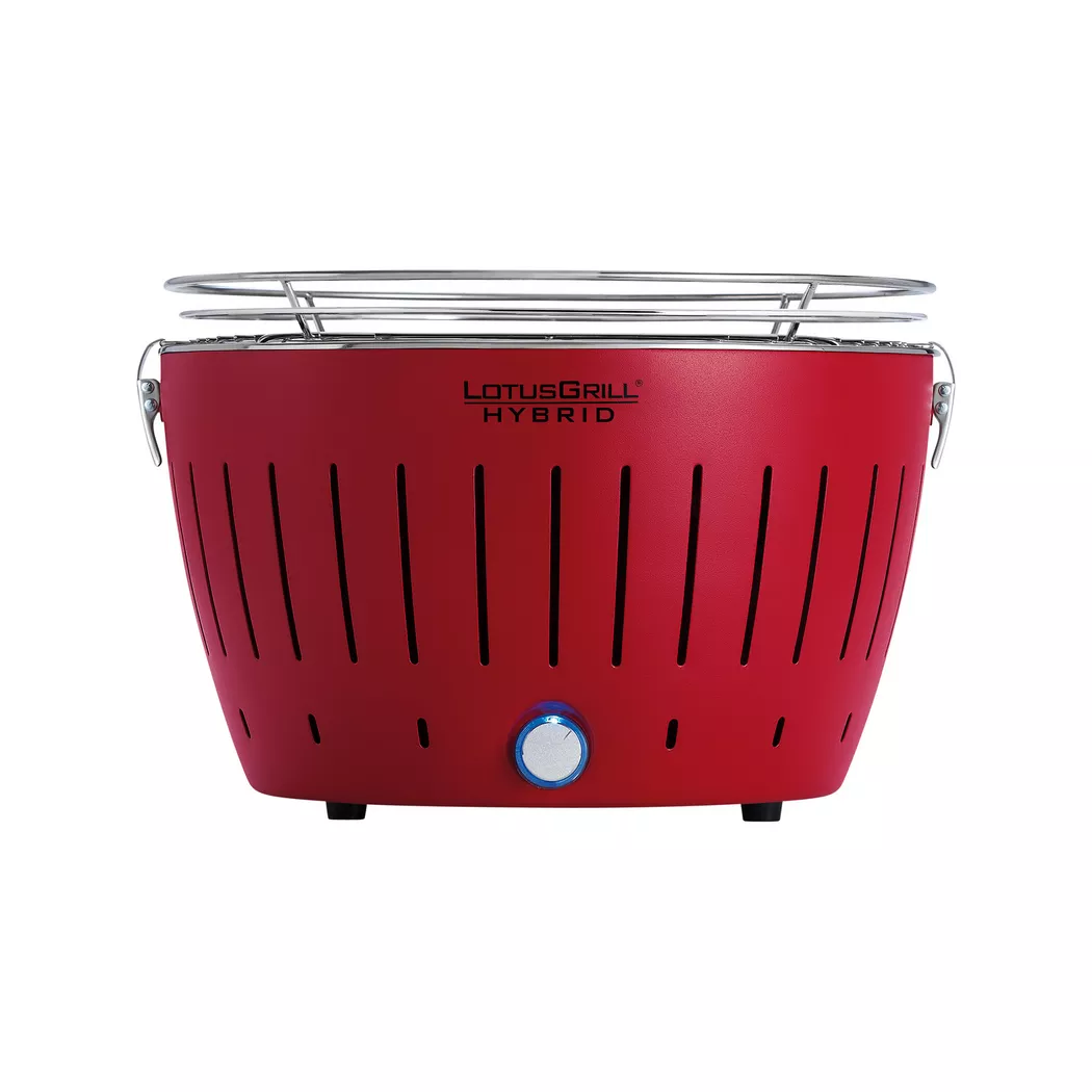 Lotusgrill - Gas-/Kohlengrill, 32cm, Rot