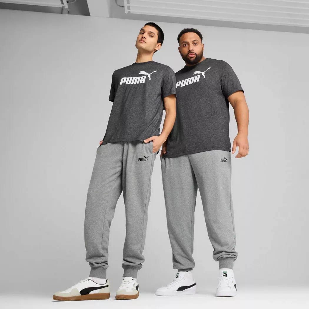 Puma Pantalon de jogging molletonné homme avec logo gris   XXL