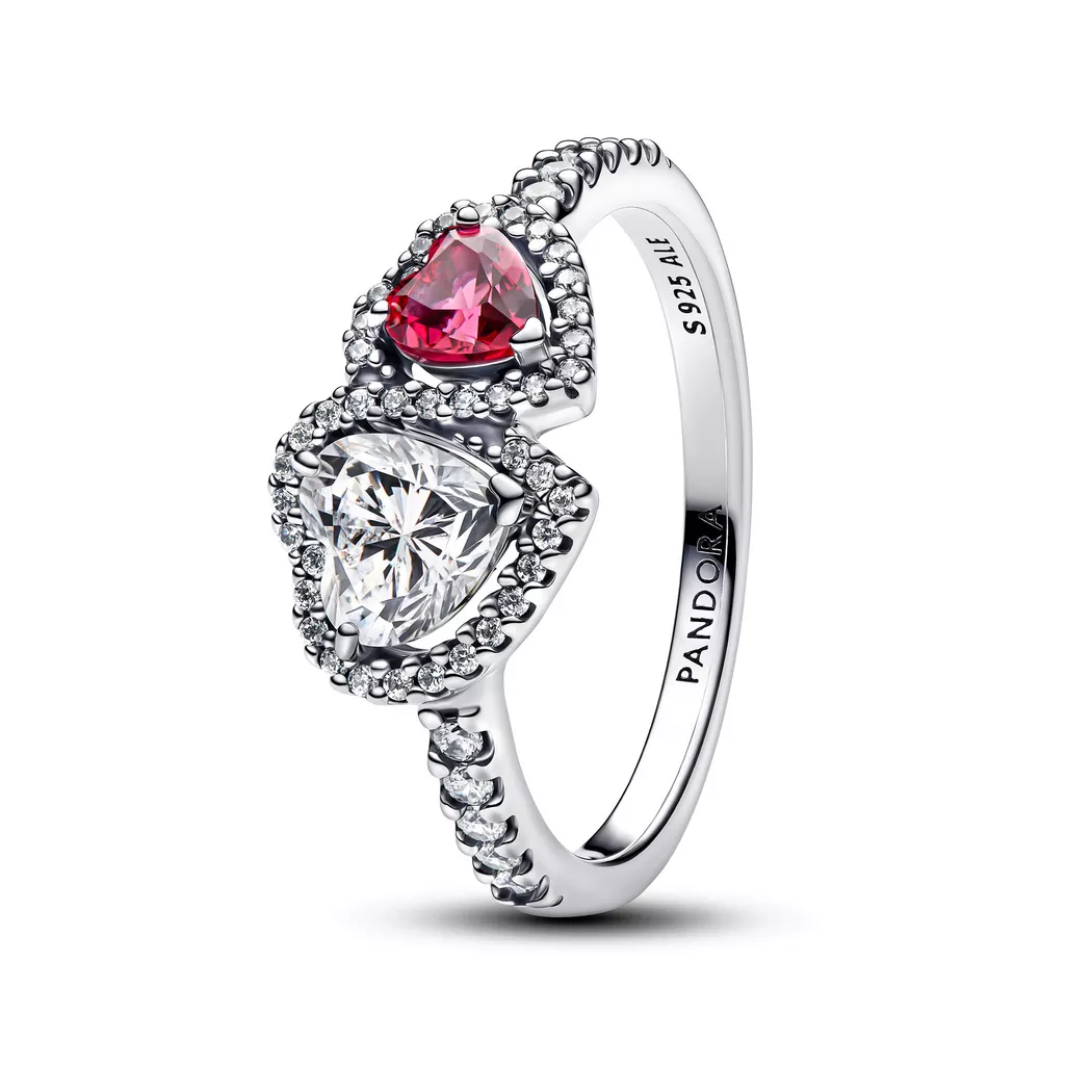 Pandora - Ring, Classic Stone, 52, Silber