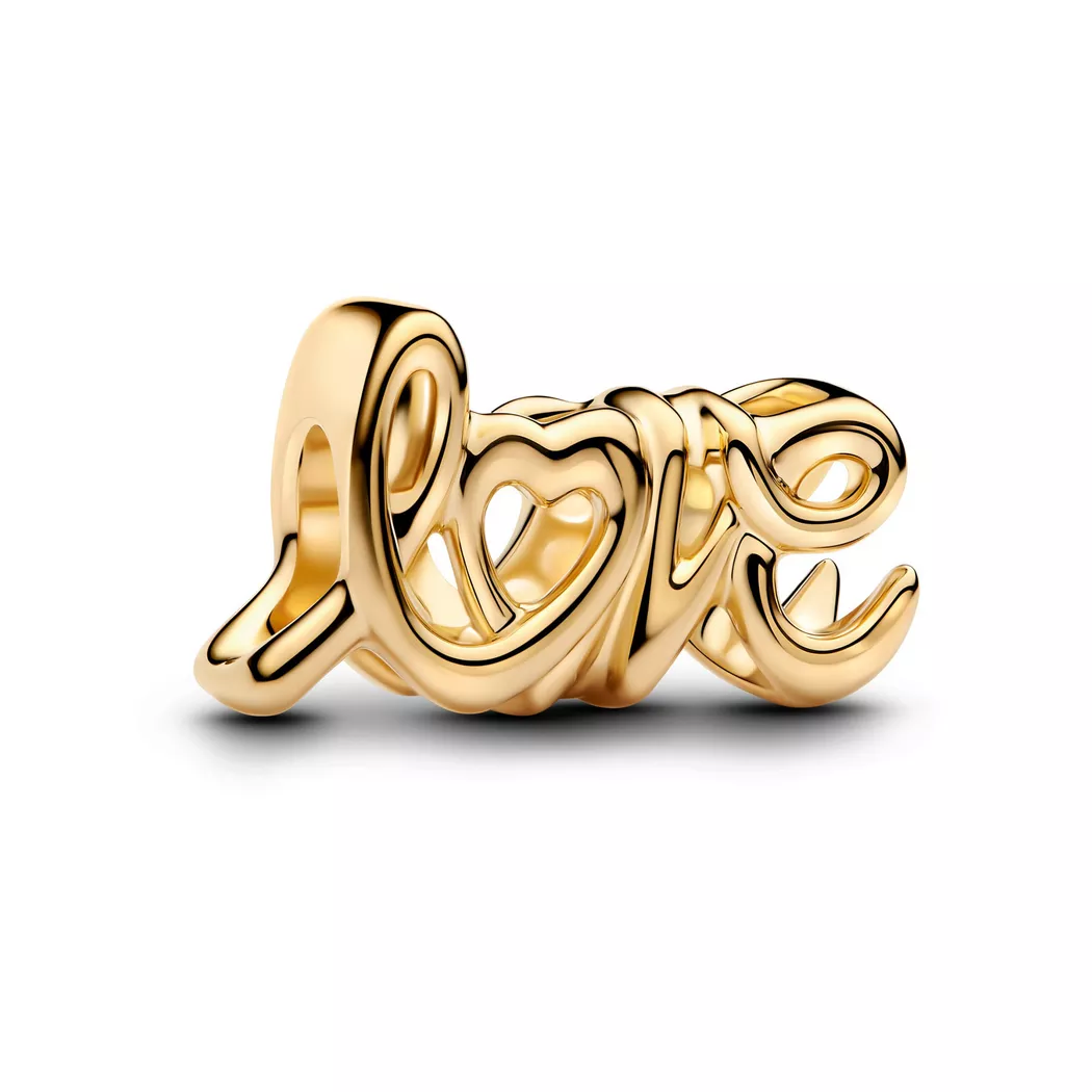 Pandora - Charm, Love, One Size, Goldfarben