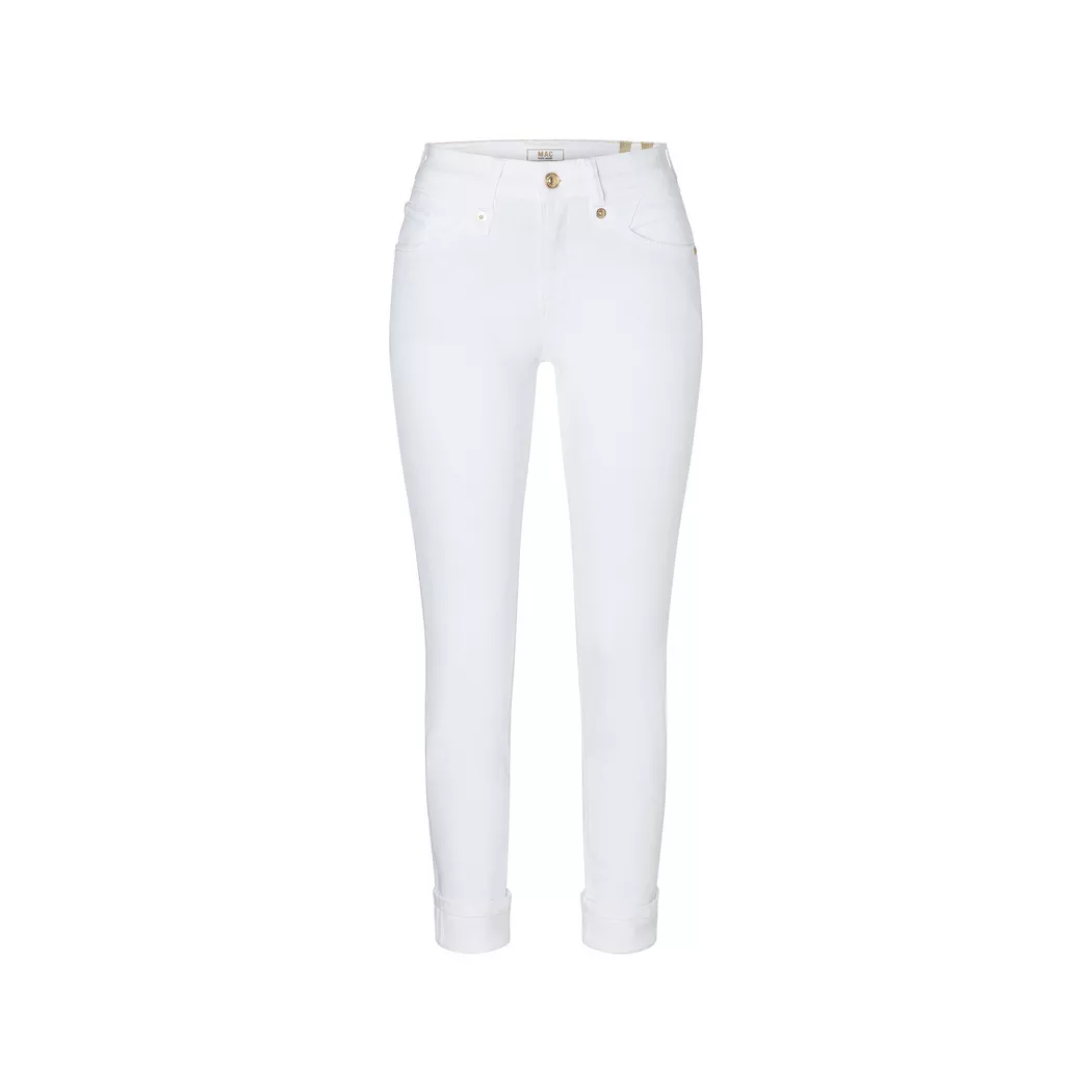 Mac - 5-Pocket Hose, für Damen, Weiss, Größe W38/L30