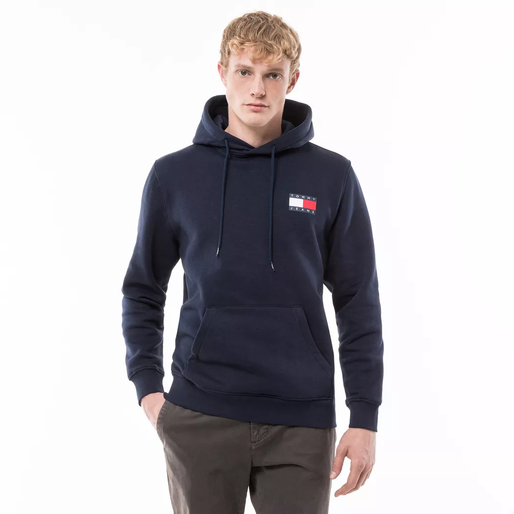 Tommy Jeans Sweat à Capuche Dm0dm20738 Dark Night Navy L Homme