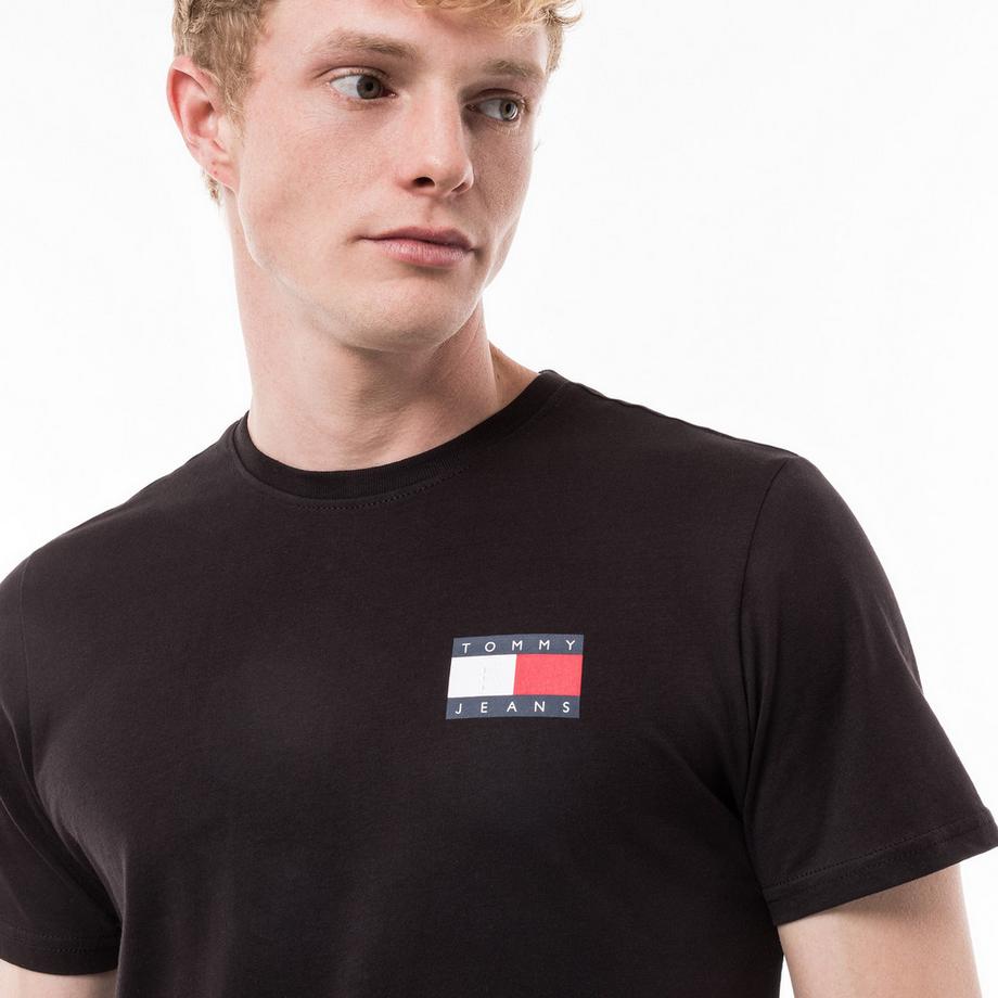 TOMMY JEANS TJM Slim Essential Flag T-Shirt  