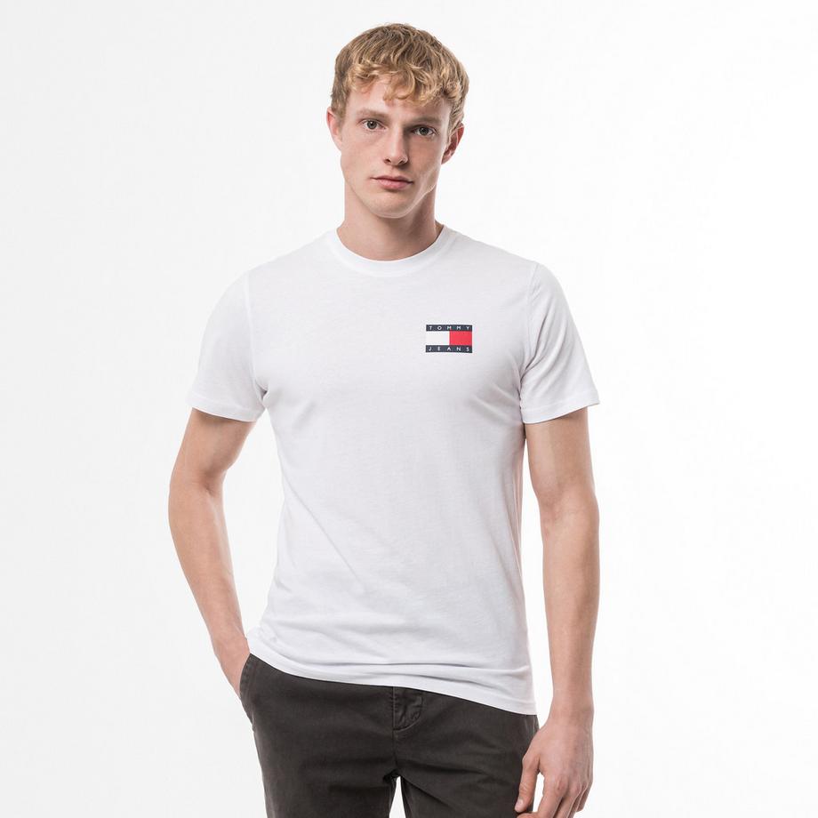 TOMMY JEANS TJM Slim Essential Flag T-Shirt  