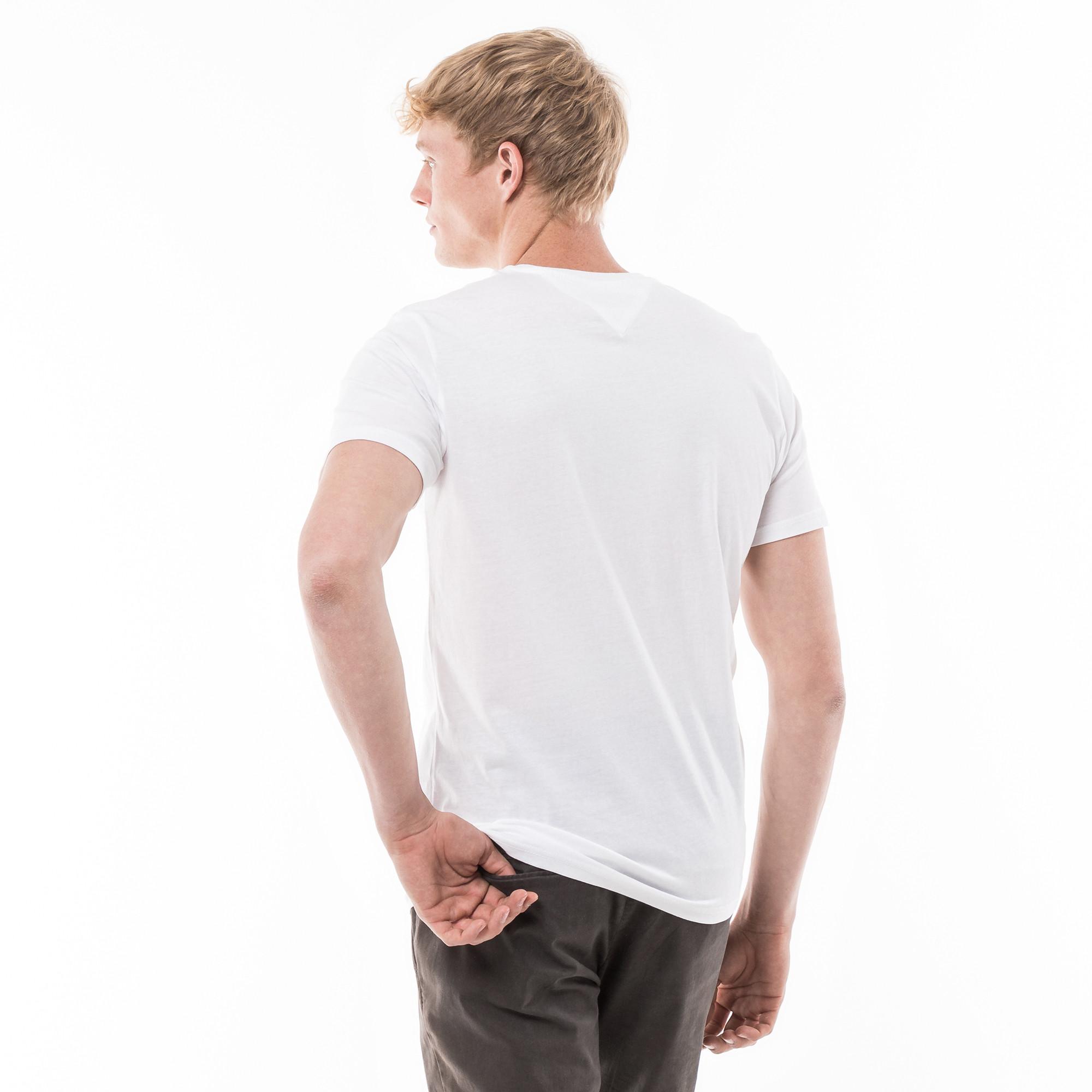 TOMMY JEANS TJM Slim Essential Flag T-Shirt  