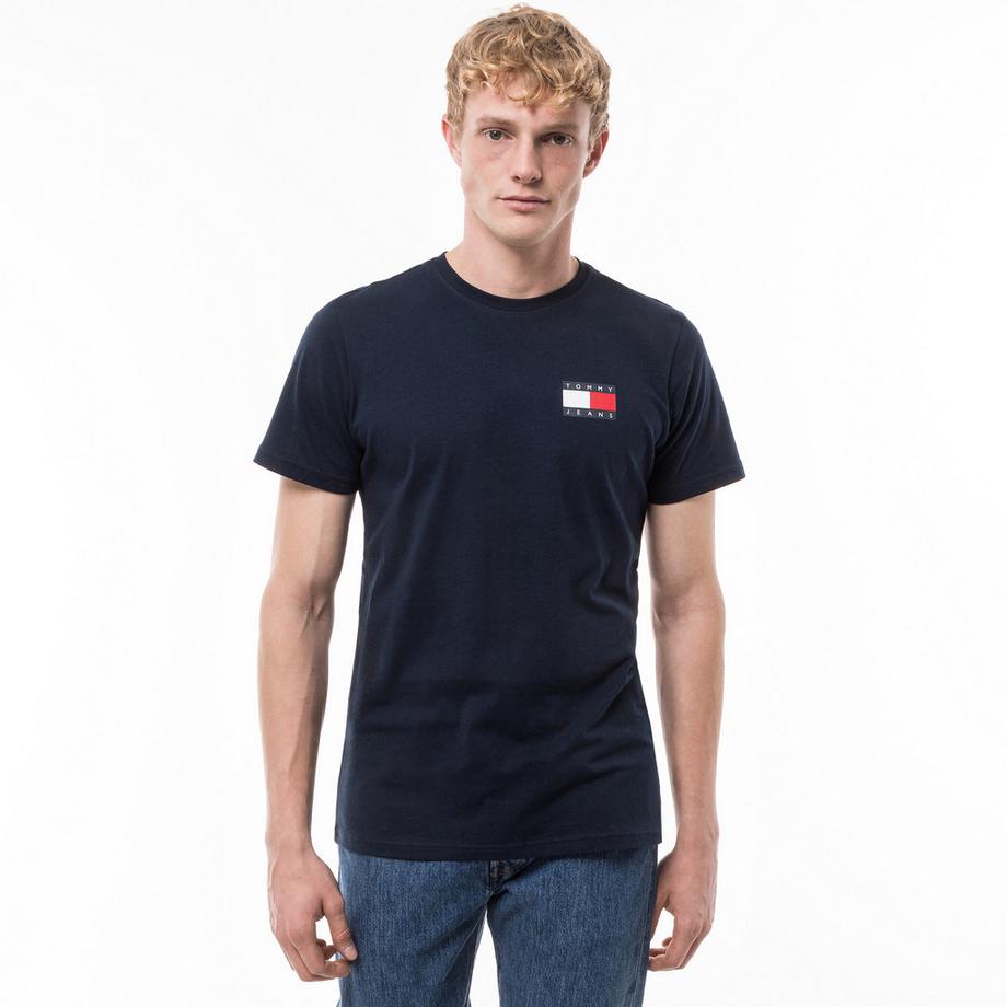 TOMMY JEANS TJM Slim Essential Flag T-Shirt  