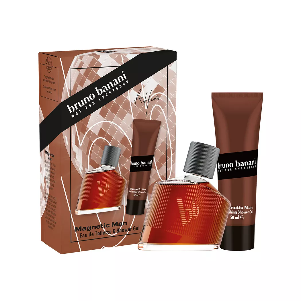 Bruno Banani - Magnetic Man Eau de Toilette Geschenkset, set