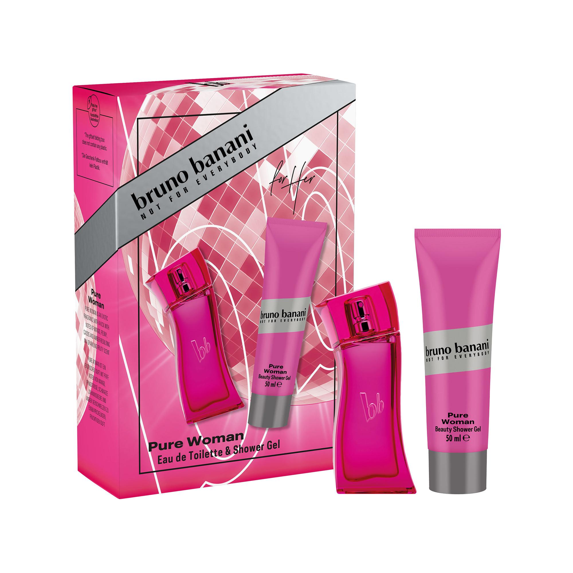 bruno banani  Pure Woman Eau de Toilette Coffret cadeau 