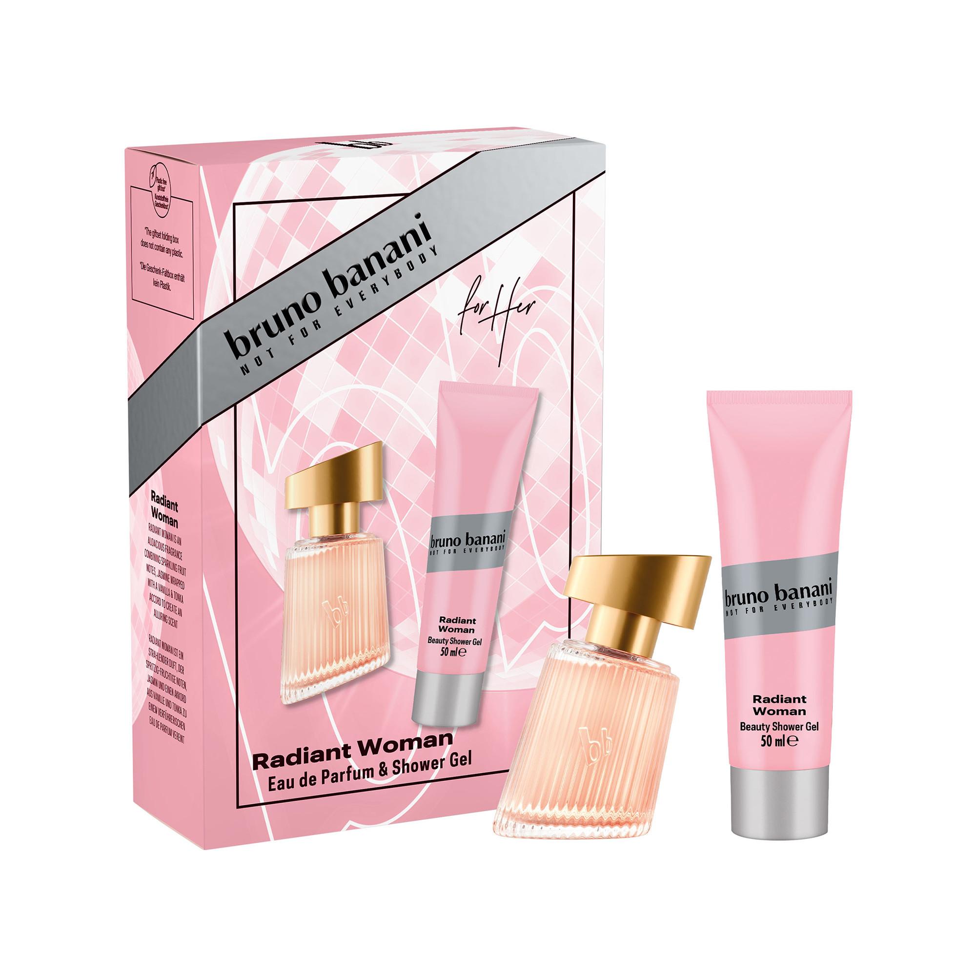 bruno banani  Radiant Woman Eau de Parfum Coffret cadeau 