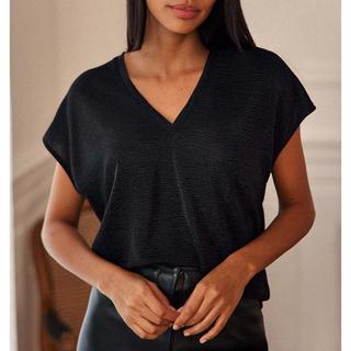 La Petite Etoile Marcelina T-Shirt Manches Courtes Col V  