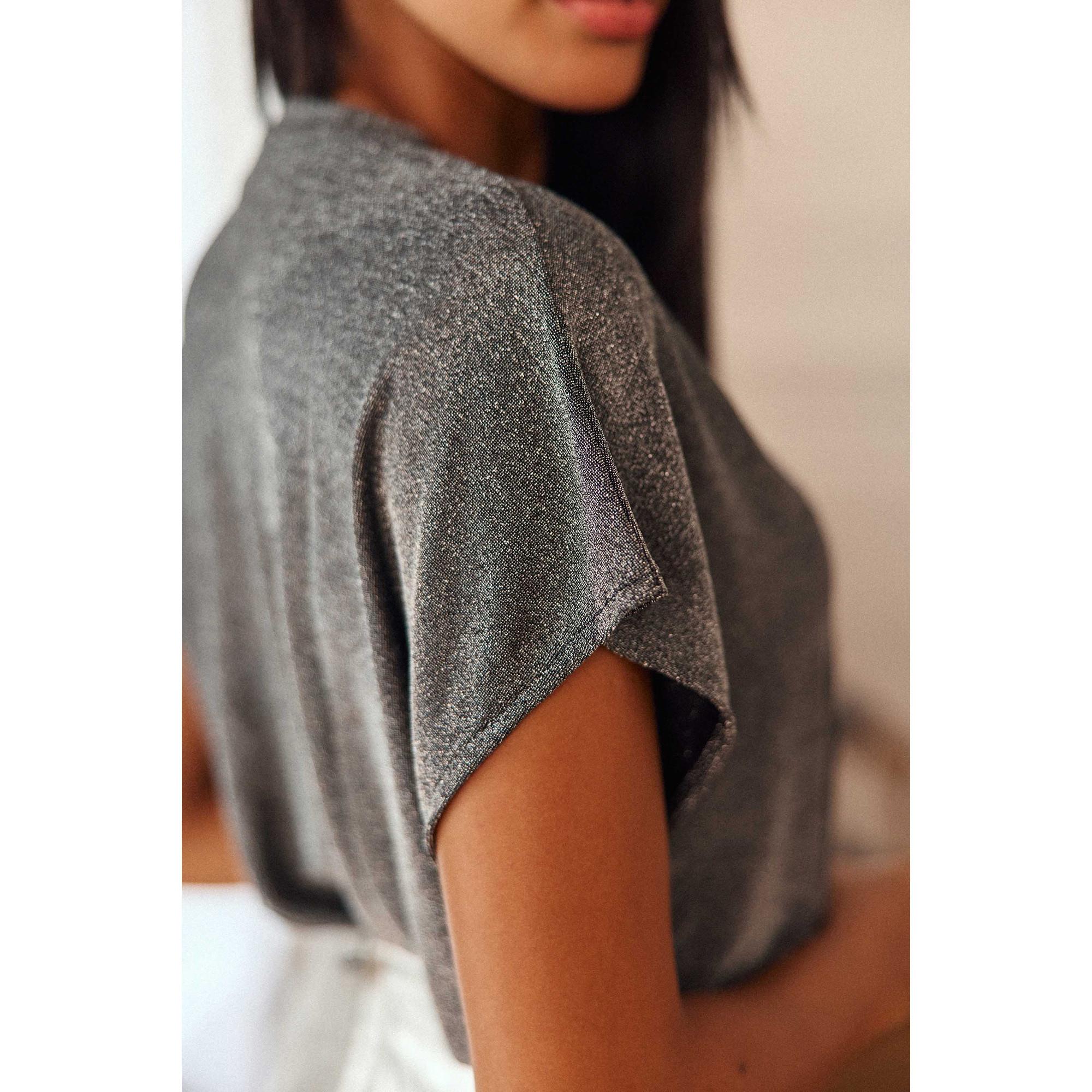 La Petite Etoile Marcelina T-Shirt Manches Courtes Col V  