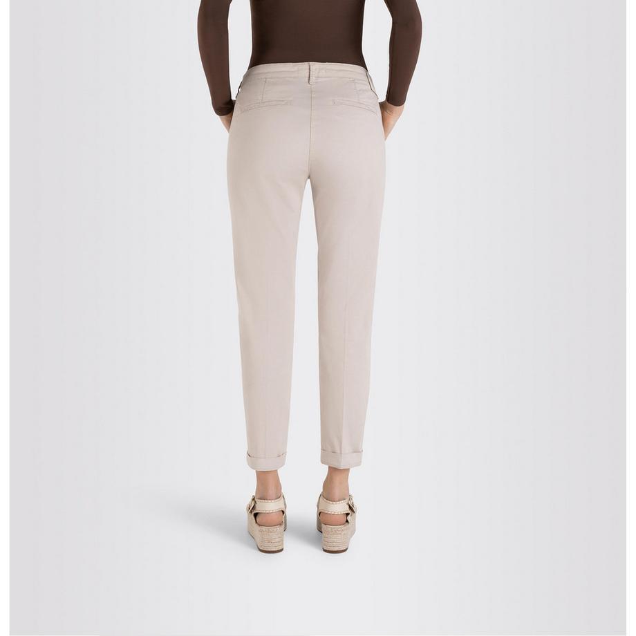 MAC Chino Turn up Chinohose, Slim Fit 