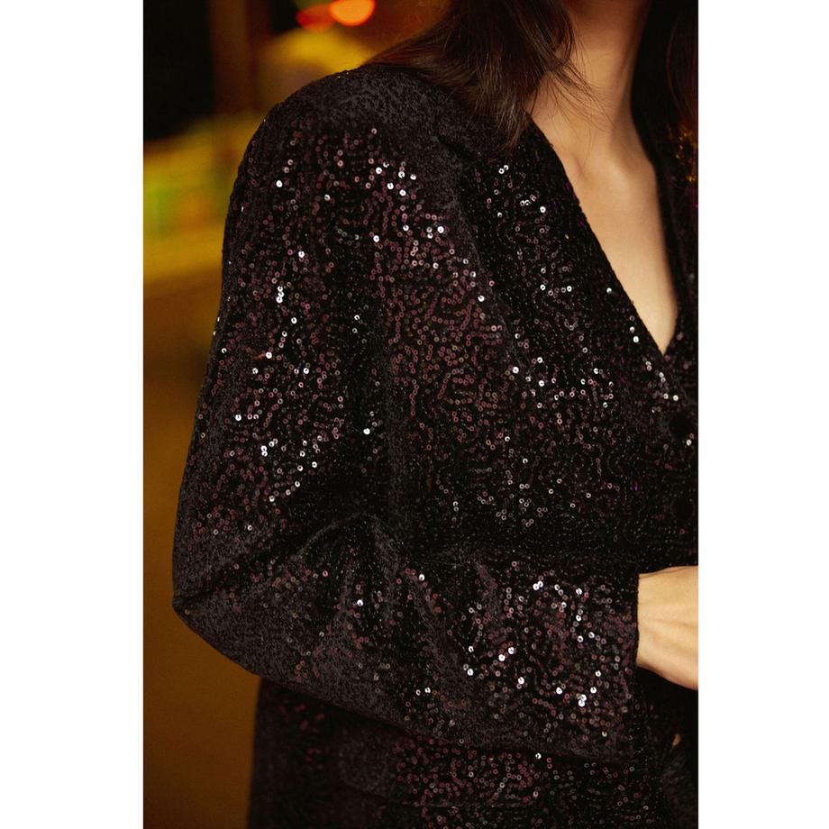 La Petite Etoile Blazer Velluto Paillettes  