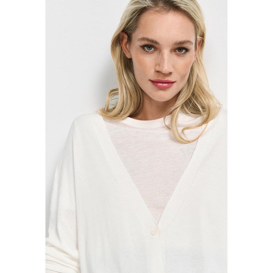 Rich & Royal Feinstrick Cardigan  