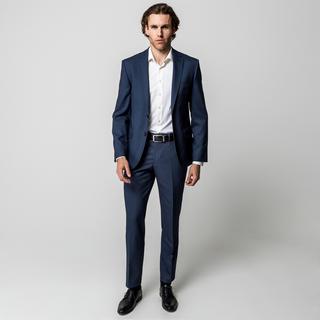 Manor Man Pantalon de Costume Modern Fit  