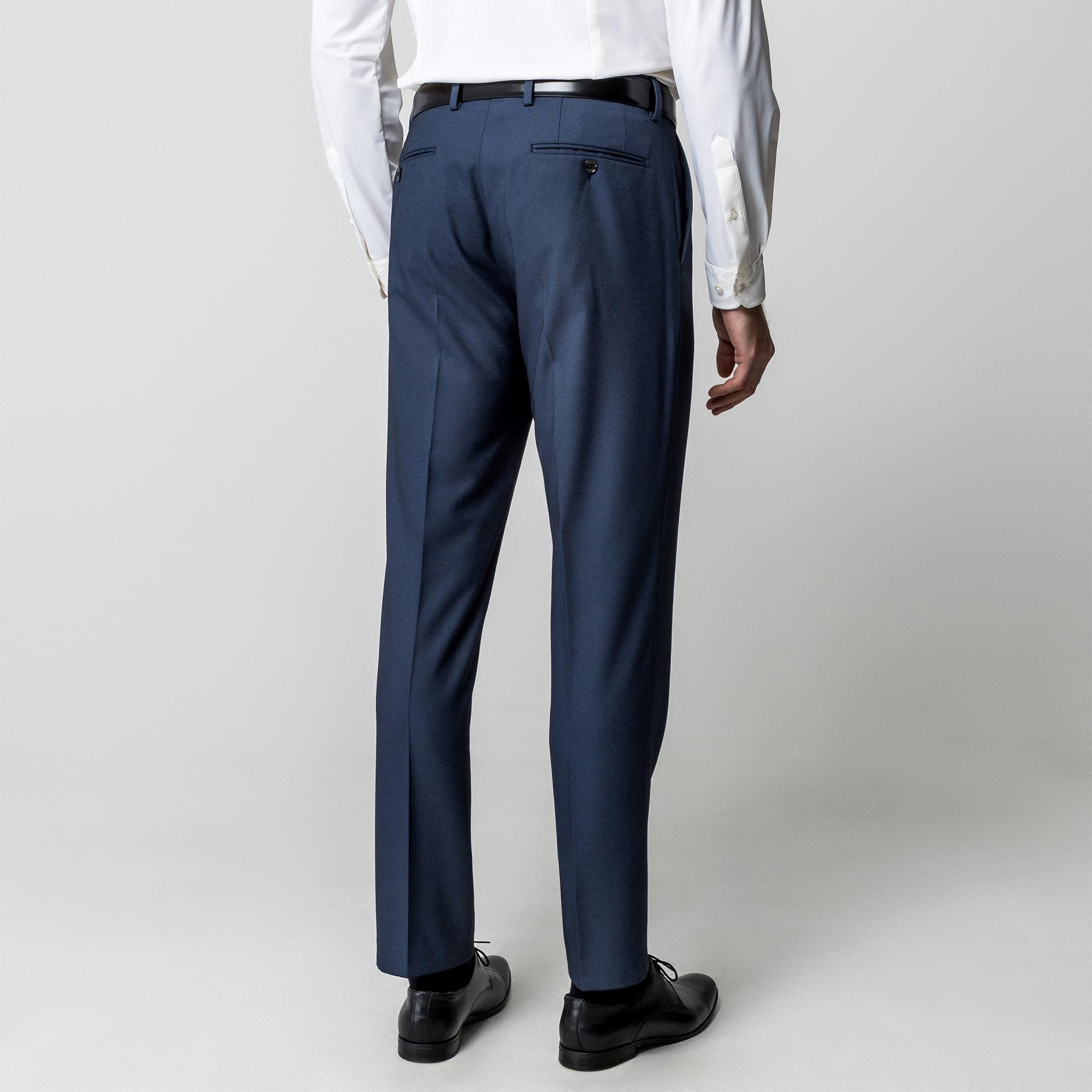 Manor Man Pantalon de Costume Modern Fit  