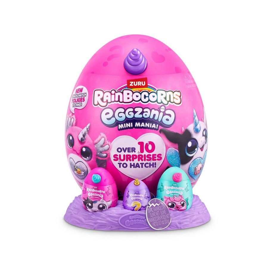 ZURU  Rainbocorns Eggzania Mini, assortiment aléatoire 