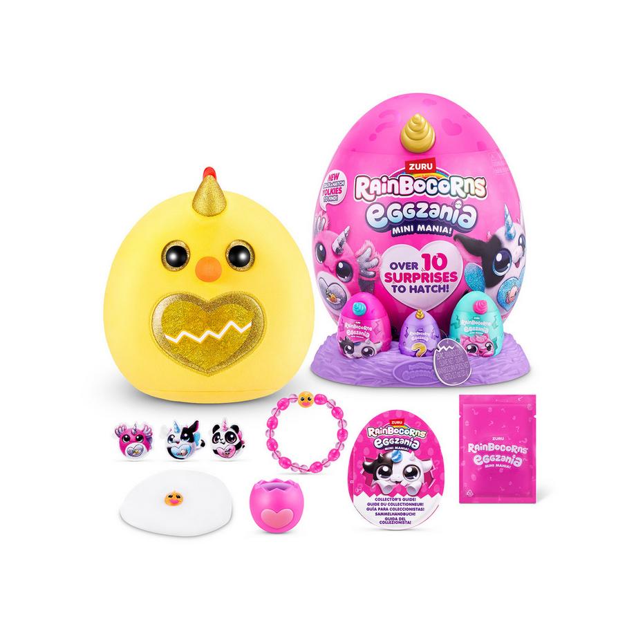 ZURU  Rainbocorns Eggzania Mini, assortiment aléatoire 