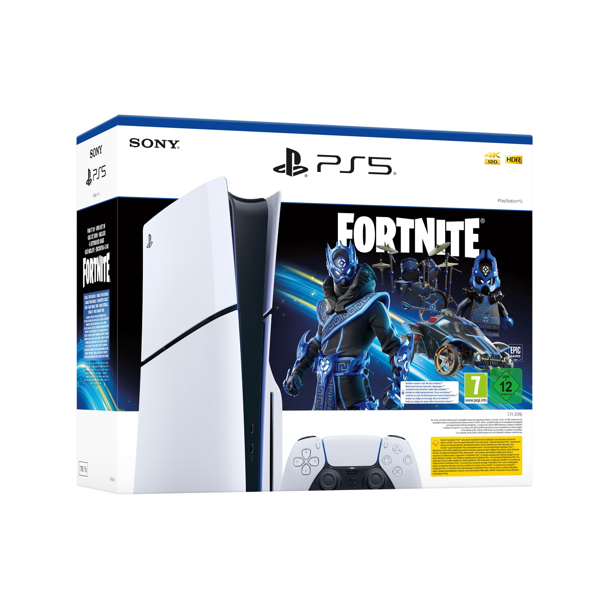 SONY Playstation 5 Slim + Voucher Fortnite (PS5) 