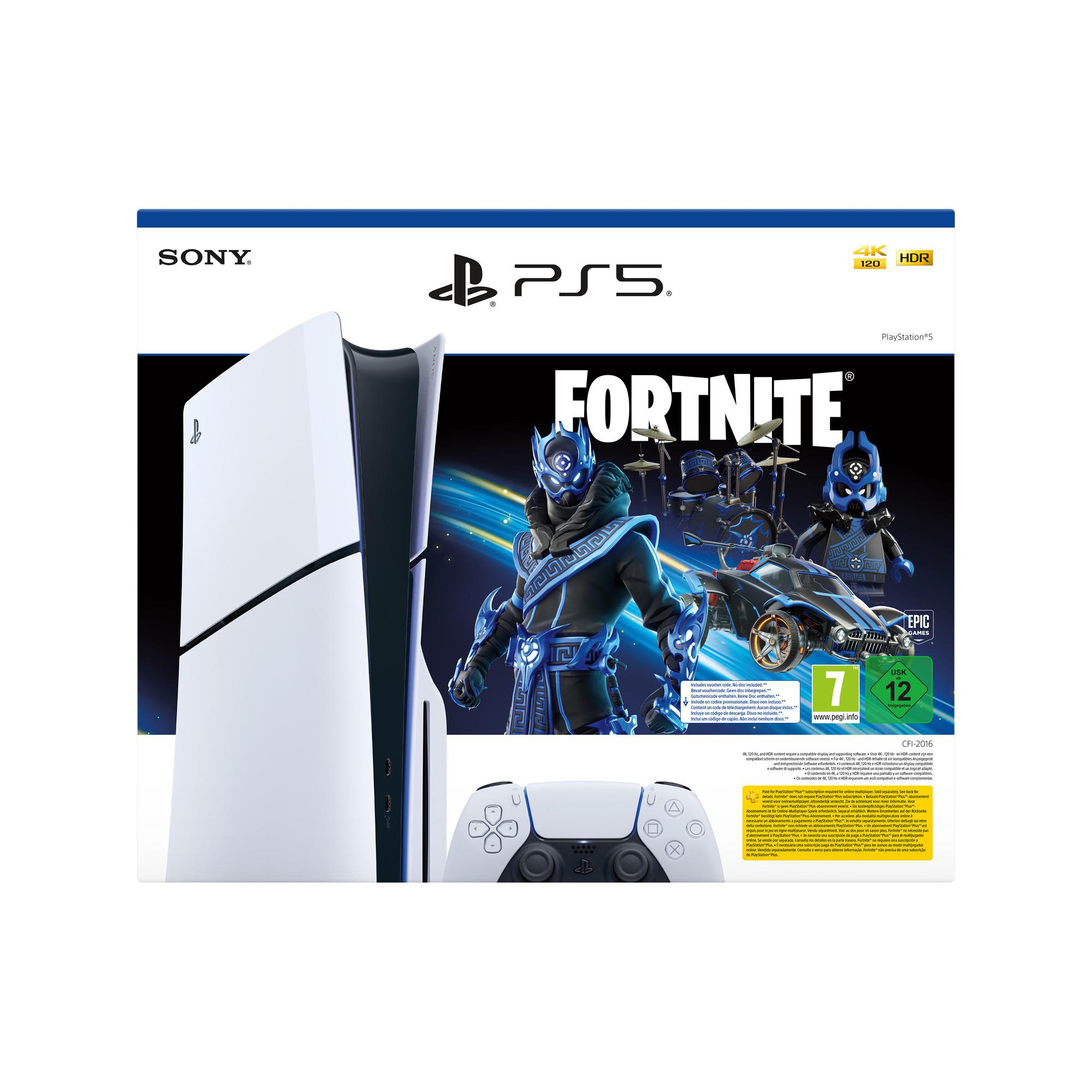 SONY Playstation 5 Slim + Voucher Fortnite (PS5) 