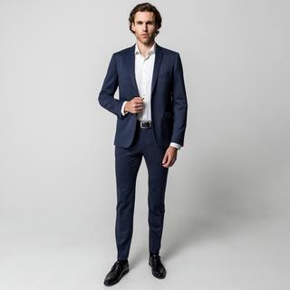 Manor Man Pantalon de Costume Body Fit  