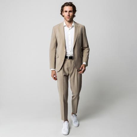 Manor Man Pantaloni da Abito Uomo Body Fit  