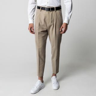 Manor Man Pantaloni da Abito Uomo Body Fit  