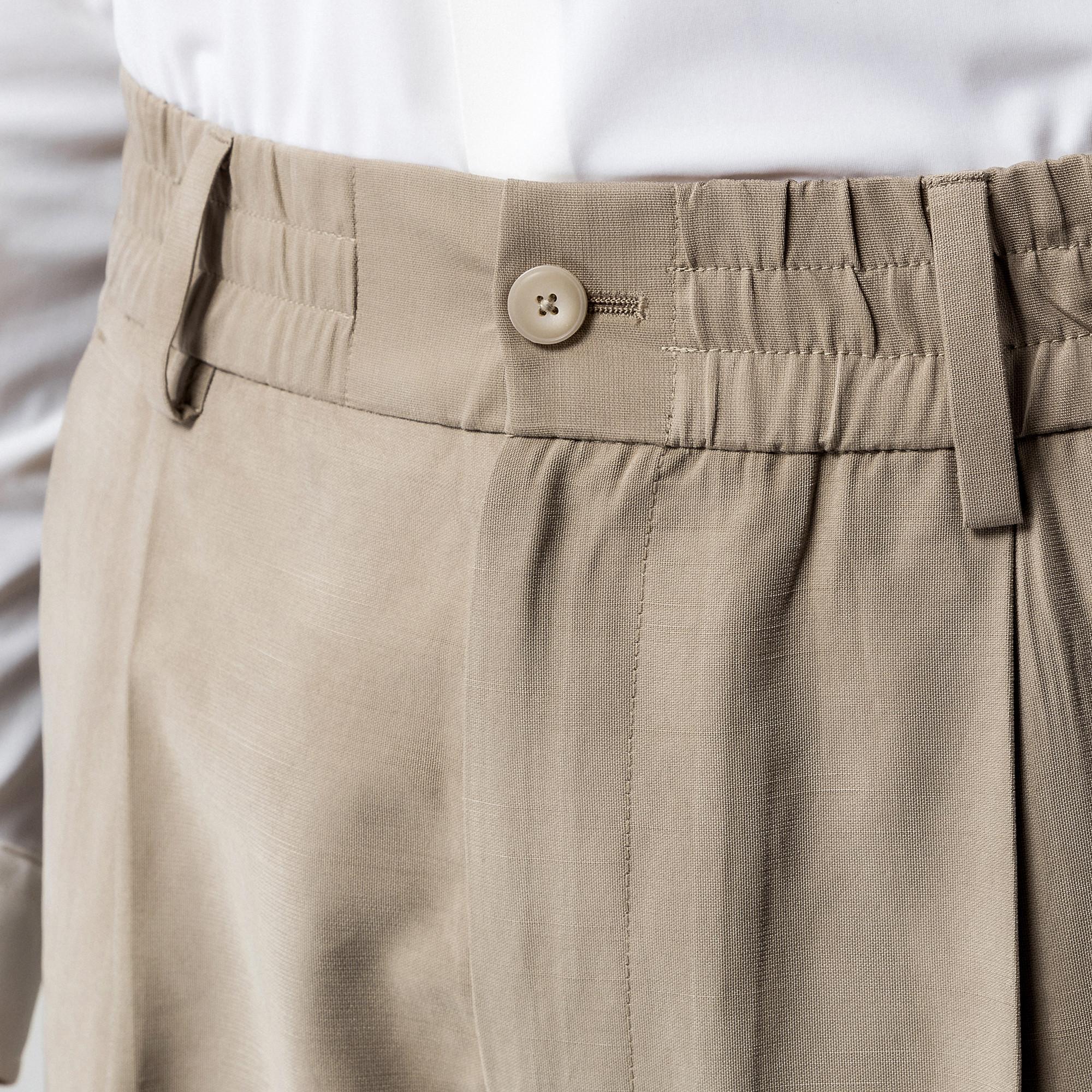 Manor Man Pantaloni da Abito Uomo Body Fit  