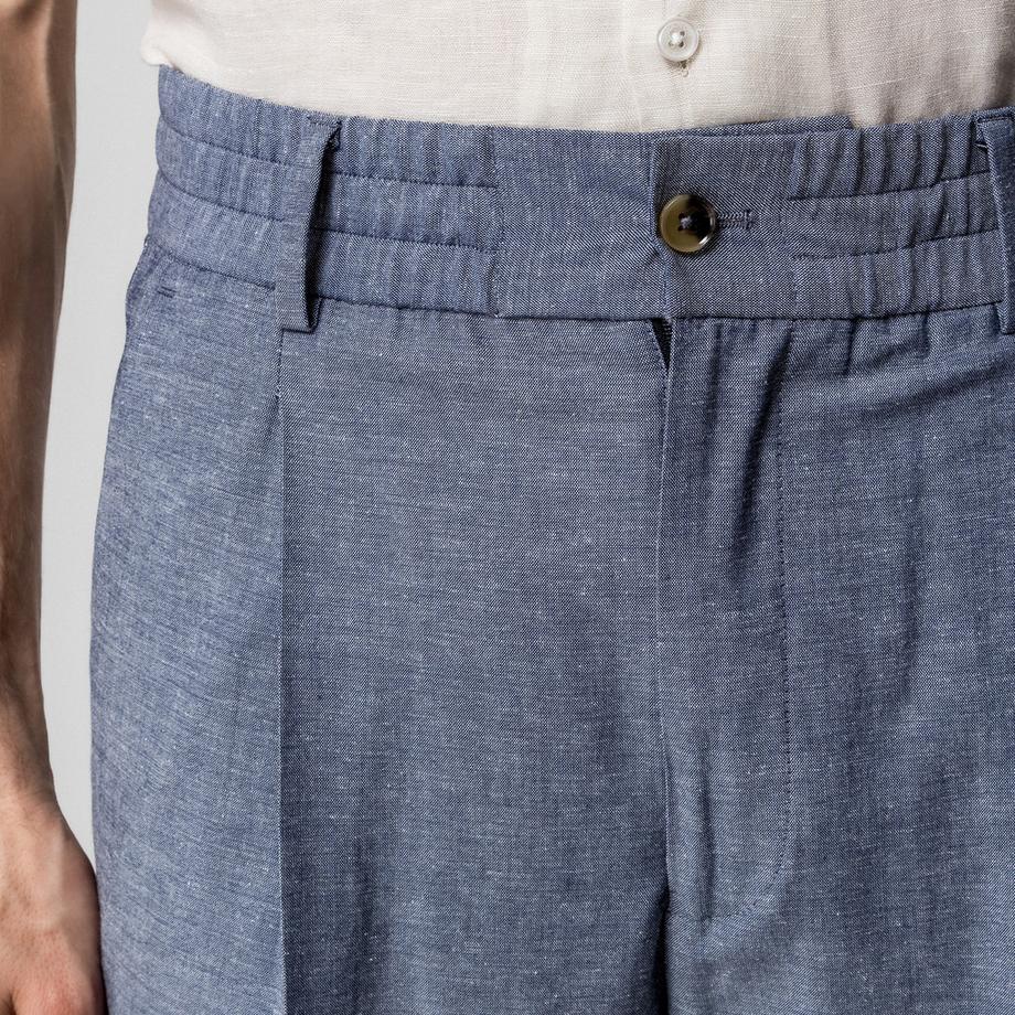 Manor Man Body Fit Tapered Stoffhose  