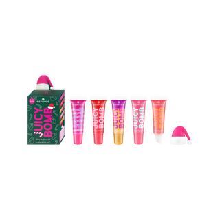 essence JUICY BOMB Xmas edition shiny lipgloss set 