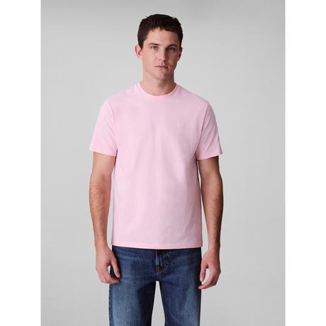 Calvin Klein Jeans SS Smooth Cotton Solid Crewneck T-Shirt  