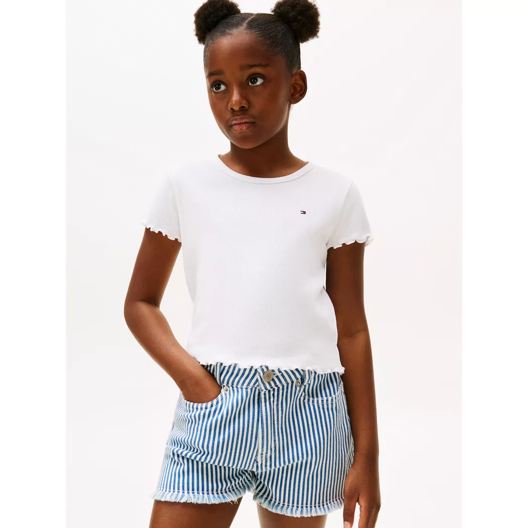 Tommy Hilfiger Mädchen T-Shirt weiss   176 baby