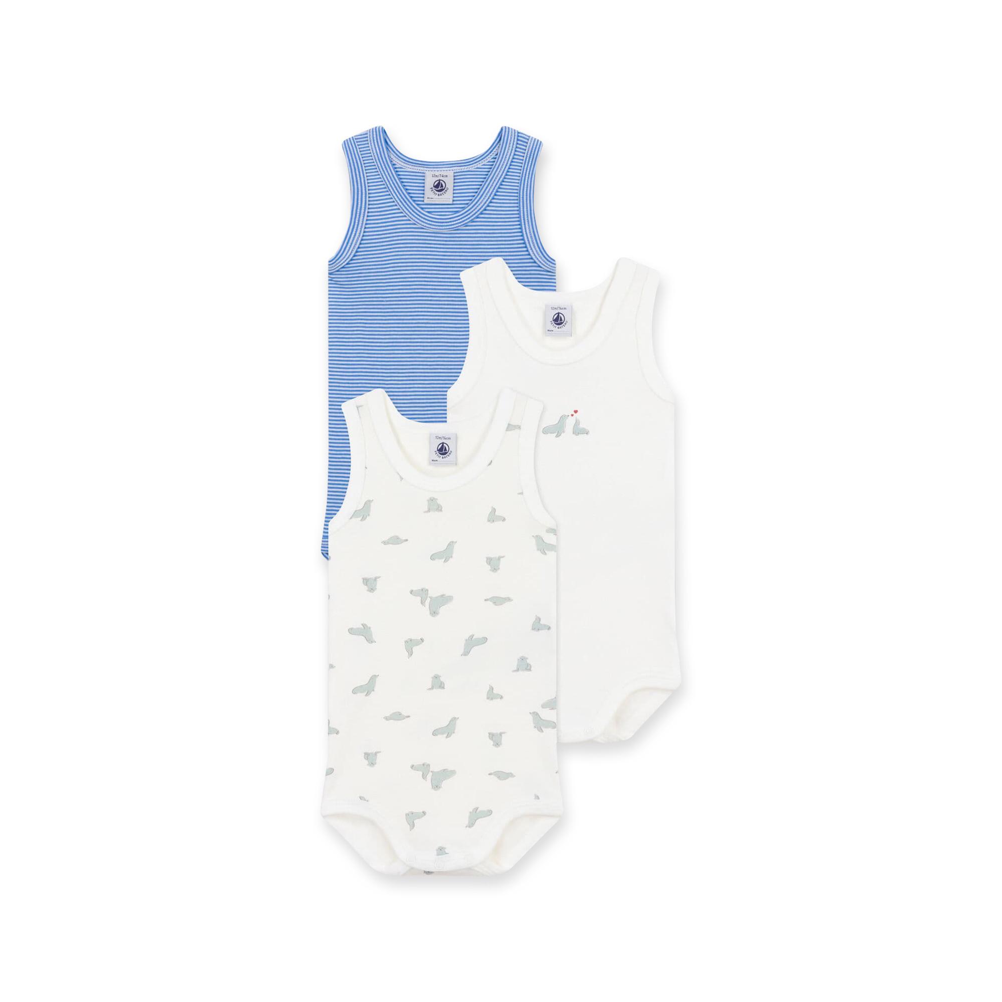 PETIT BATEAU  Body, confezione da 3 