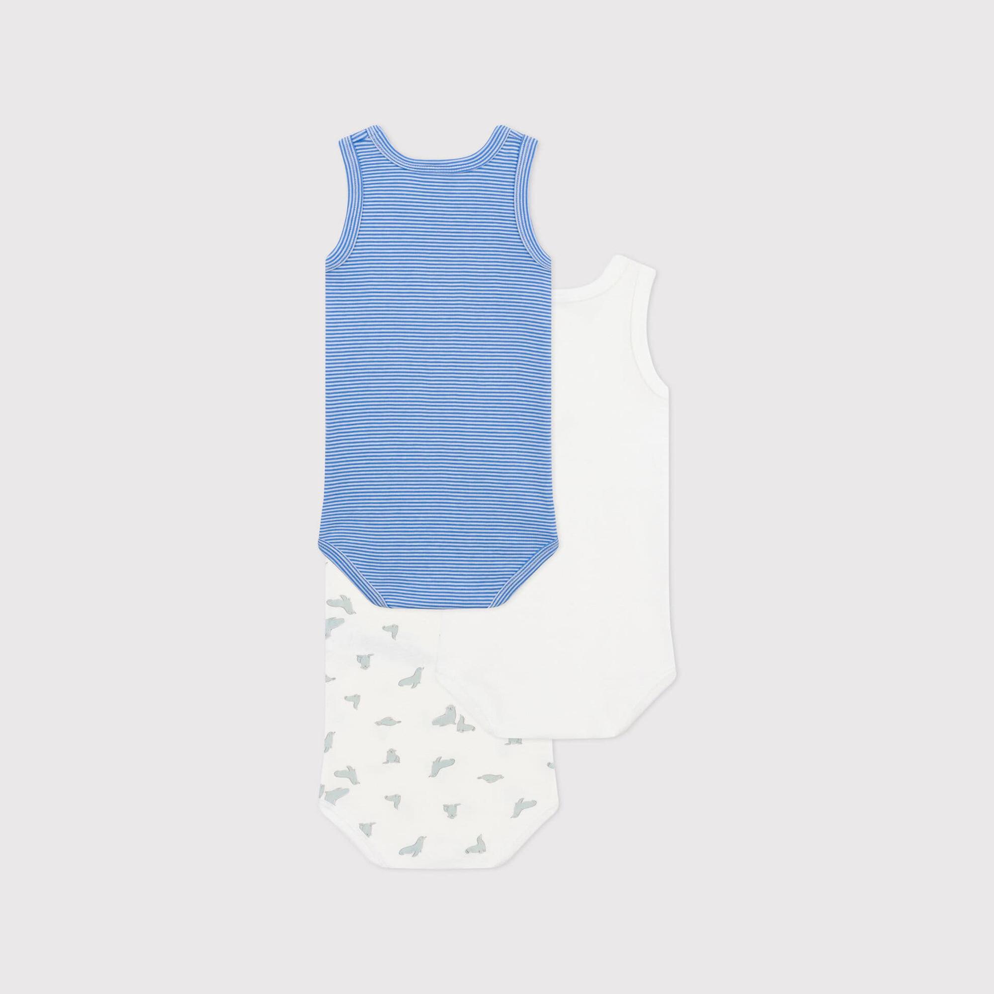 PETIT BATEAU  Body, confezione da 3 