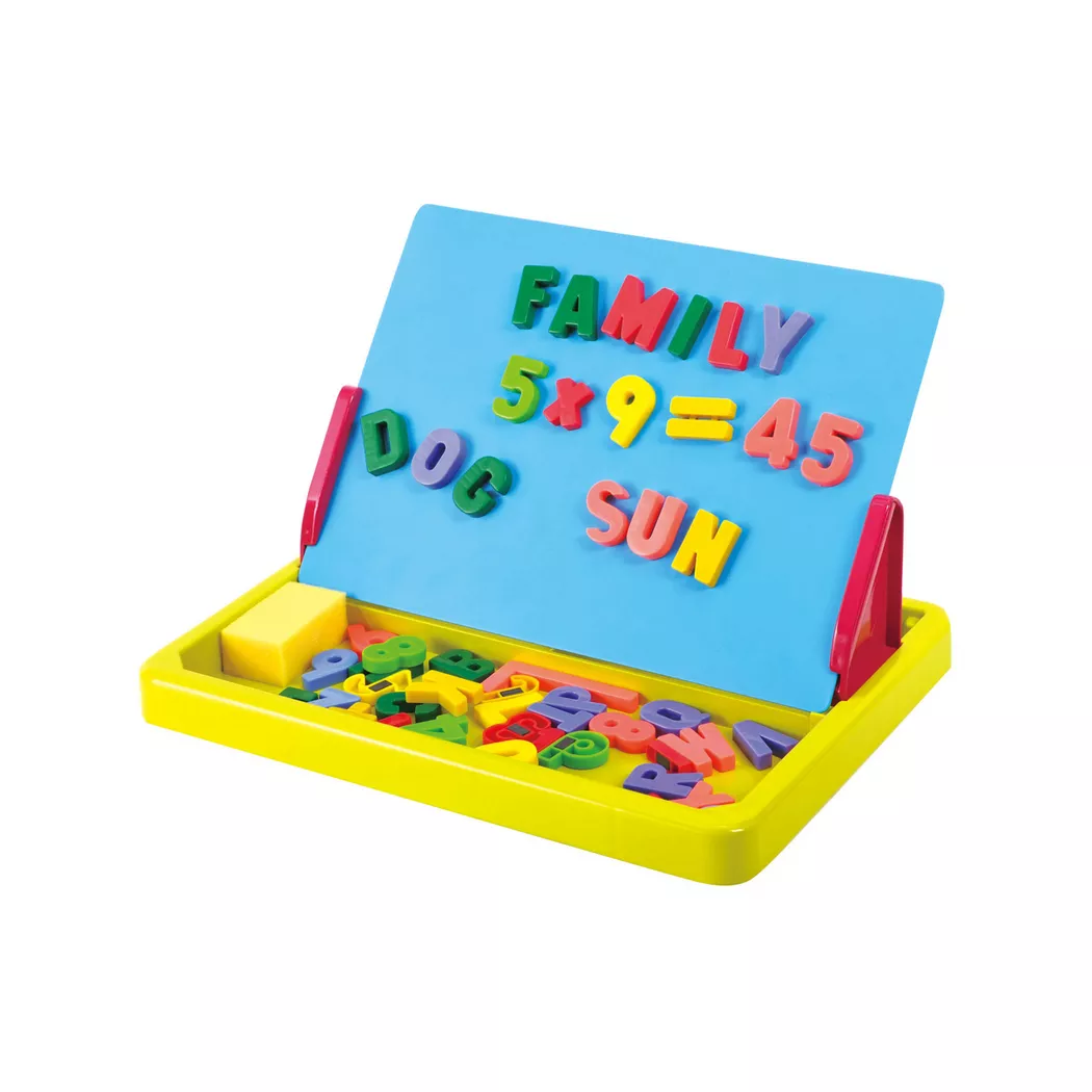 Play&Go - Tragbare Magnet- und Zeichentafel, Multicolor