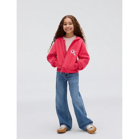 Calvin Klein  Felpa con cappuccio, chiusura lampo 