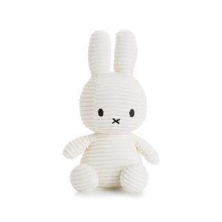 Bon Ton Toys  Miffy Lapin velours côtelé blanc 