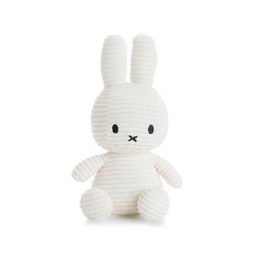 Miffy Velours côtelé blanc 23cm