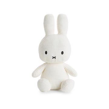 Miffy Kaninchen Kordsamt weiss