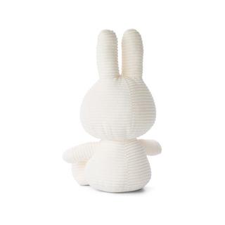 Bon Ton Toys  Miffy Lapin velours côtelé blanc 
