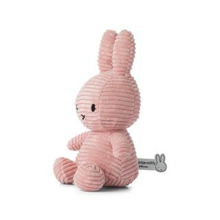 Bon Ton Toys  Miffy Velours côtelé rose 23cm 