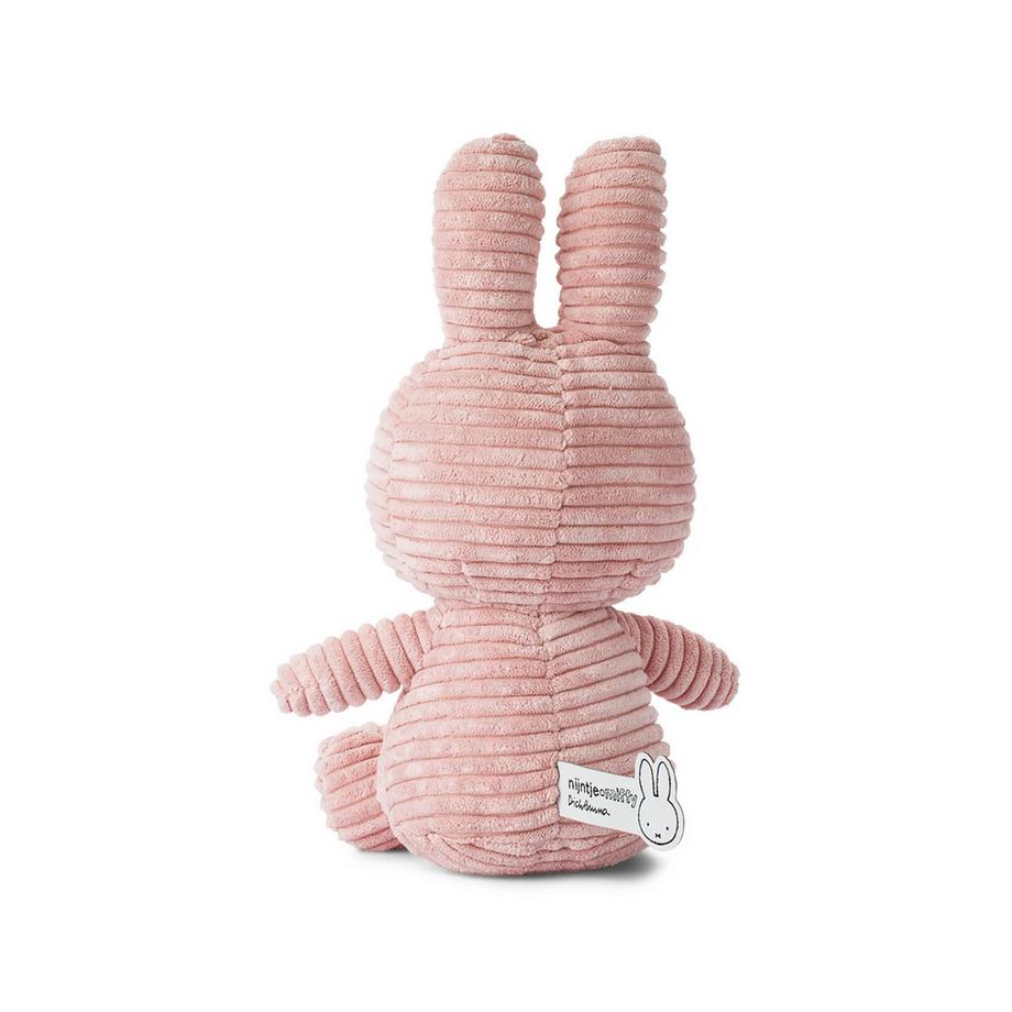 Bon Ton Toys  Miffy Lapin velours côtelé rose 