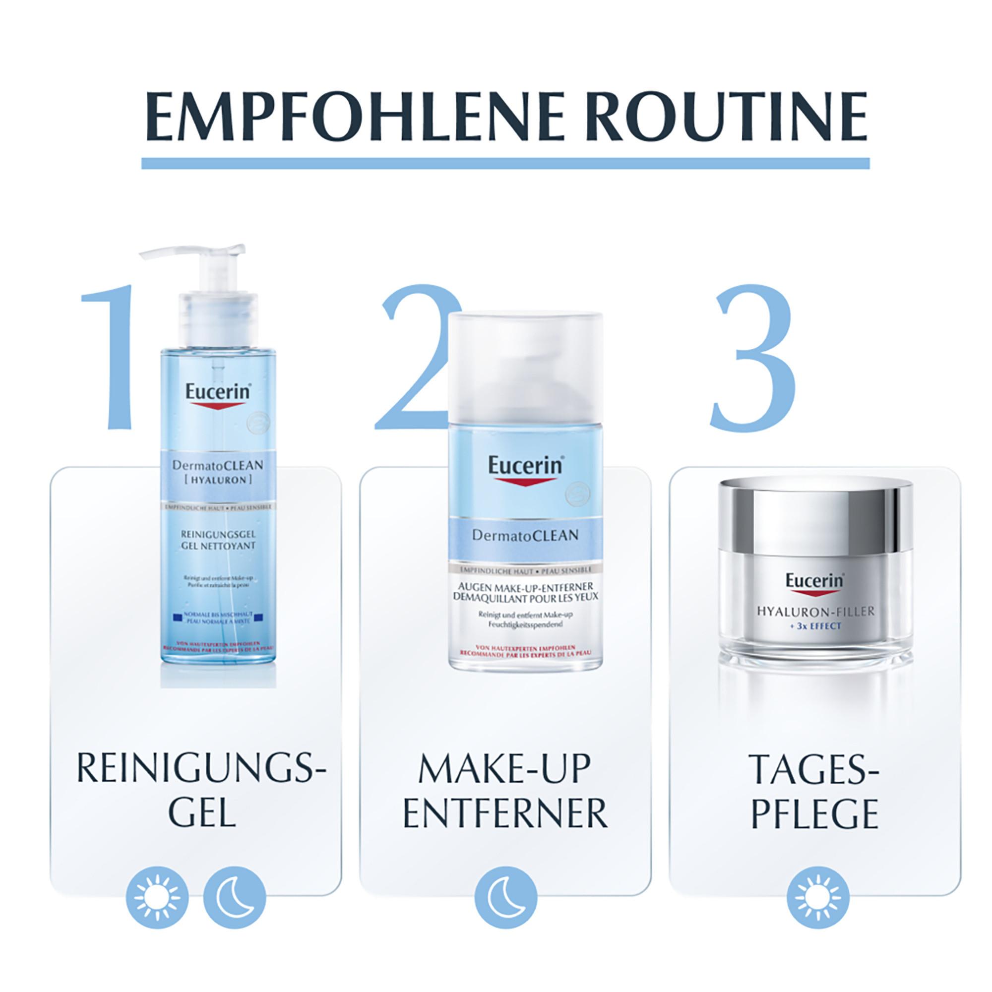 Eucerin DermatoClean Démaquillant pour les yeux 