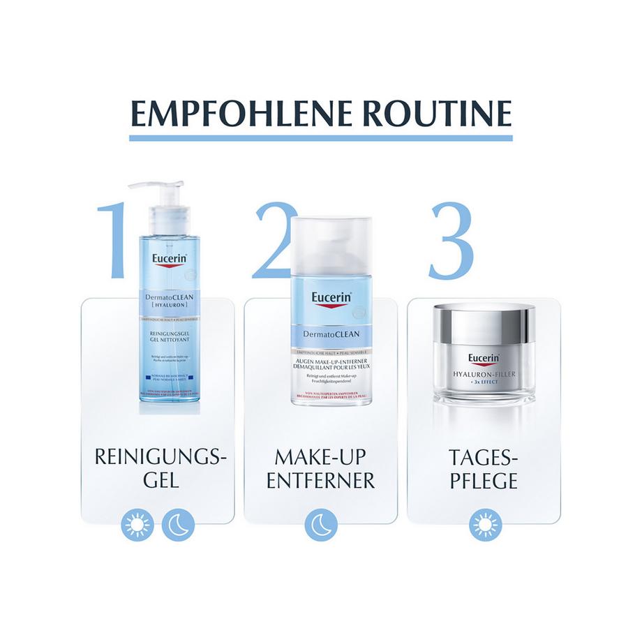 Eucerin DermatoClean Démaquillant pour les yeux 