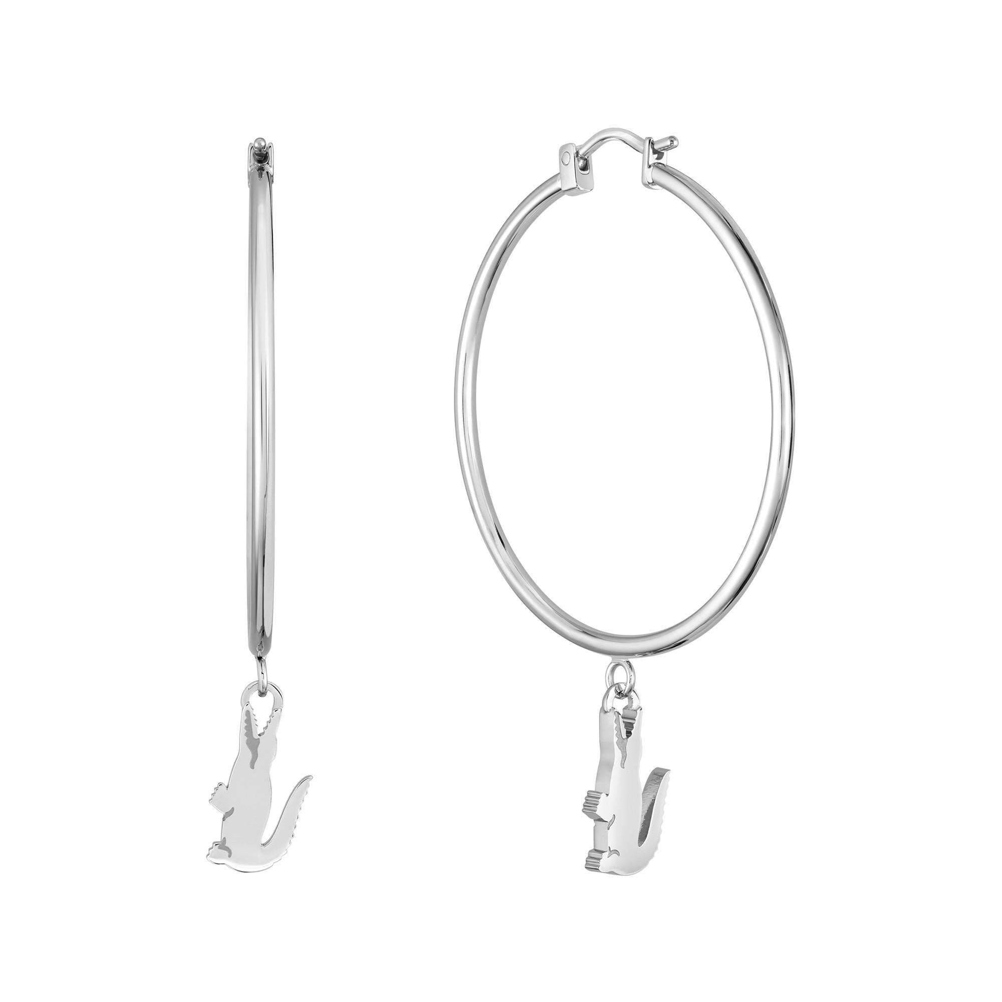 LACOSTE CROCODILE Boucles d'oreilles 