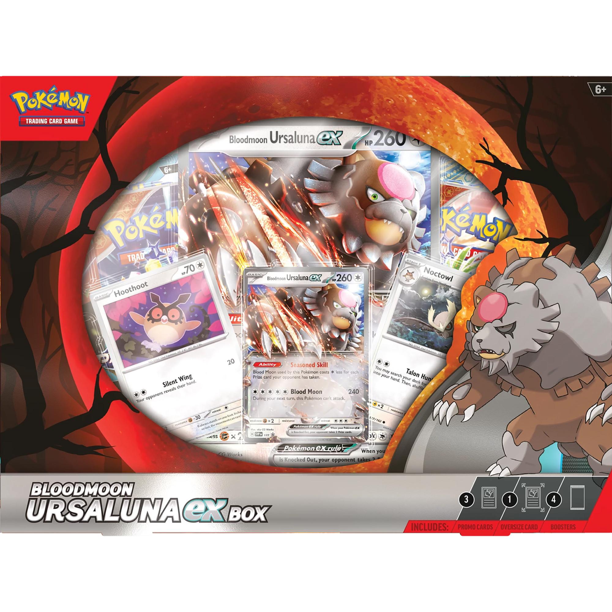 Pokémon  Bloodmoon Ursaluna ex Box 