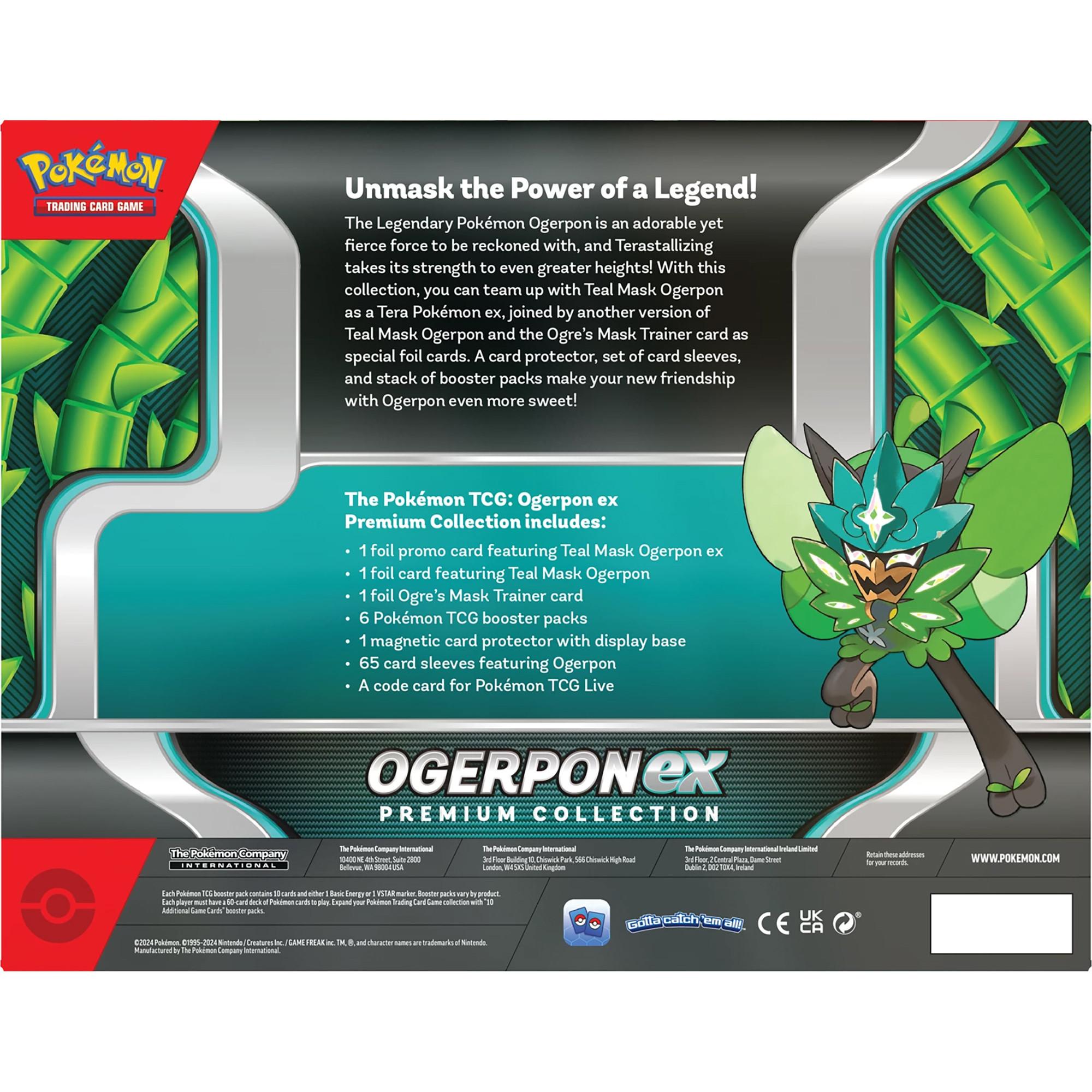 Pokémon  Ogerpon ex Premium Collection 