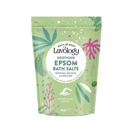 Lavology Epsom Salt 1kg Soothing Epsom Badesalte 