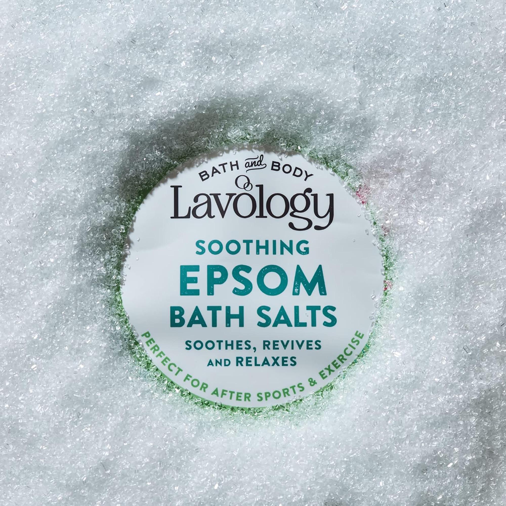 Lavology Epsom Salt 1kg Soothing Epsom Badesalte 