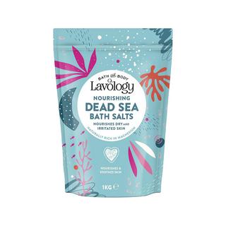 Lavology Dead Sea Salt 1kg Nourishing Dead Sea Badesalz 